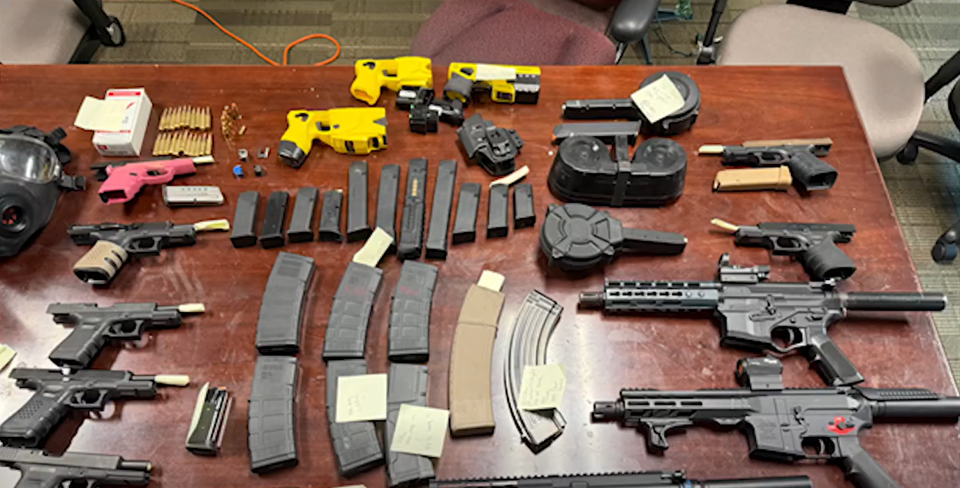 8 arrested after Atlanta police recover stolen gear, firearms and drugs