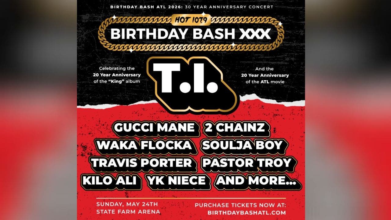 Tickets on sale now for Atlanta's Birthday Bash in May