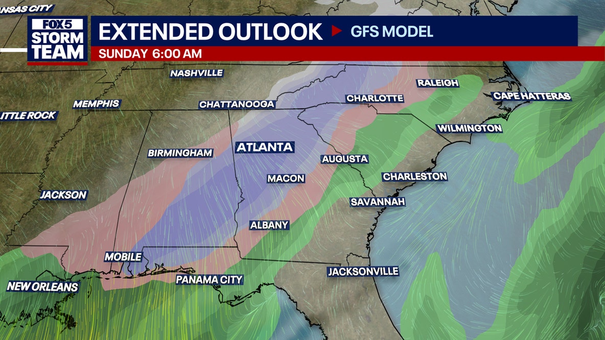 Georgia snow threat: Models hint at weekend winter weather