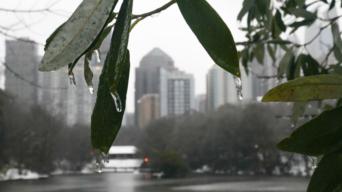 Dangerous ice in North Georgia: Here's how to measure accumulation