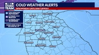 Georgia Cold Weather Advisory: Dangerous wind chills, black ice alert through Tuesday