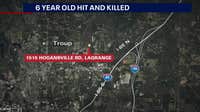 6-year-old boy killed in Hogansville Road collision; LaGrange police seek tips