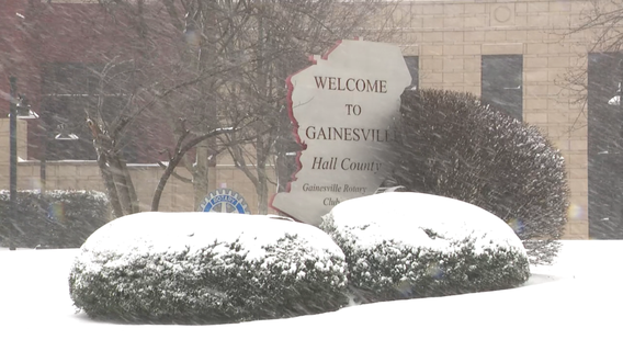 Snow blankets Gainesville; deep freeze expected