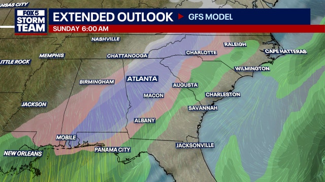 Georgia snow threat: Models hint at weekend winter weather