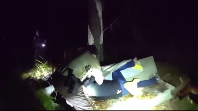 Video: Bloodhound tracks man wanted in Fayette County deadly stabbing