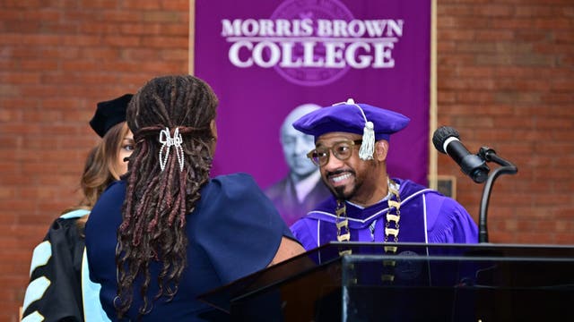 Morris Brown College reinstates President Kevin James one week after firing
