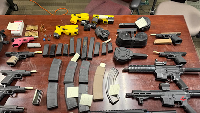 8 arrested after Atlanta police recover stolen gear, firearms and drugs
