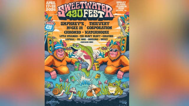 SweetWater 420 Fest announces 2026 lineup, new park location