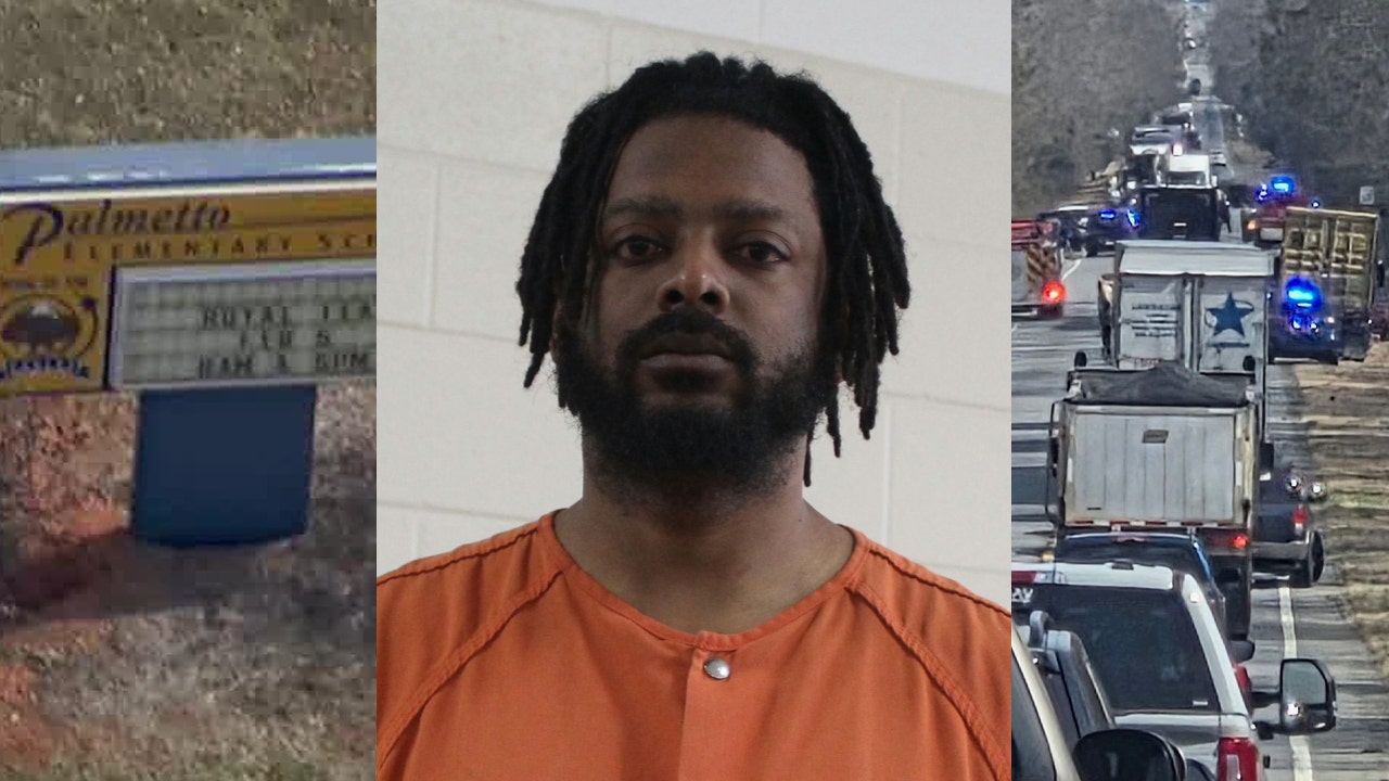 Palmetto Elementary School shooting: Murder suspect nabbed in Middle Georgia after pursuit