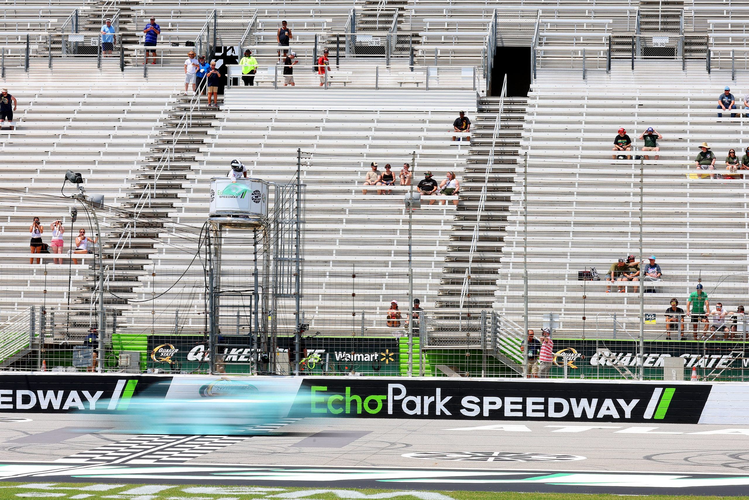 Rain washes out NASCAR qualifying at EchoPark Speedway