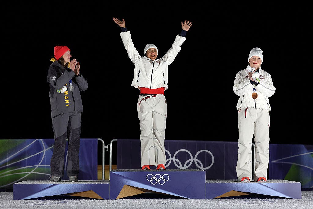 Douglasville native Elana Meyers Taylor wins monobob gold at 41