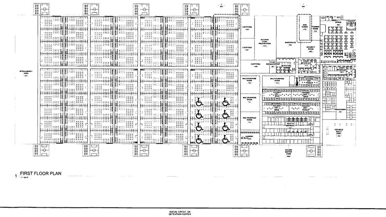 City lock Social Circle ICE facility's utility box