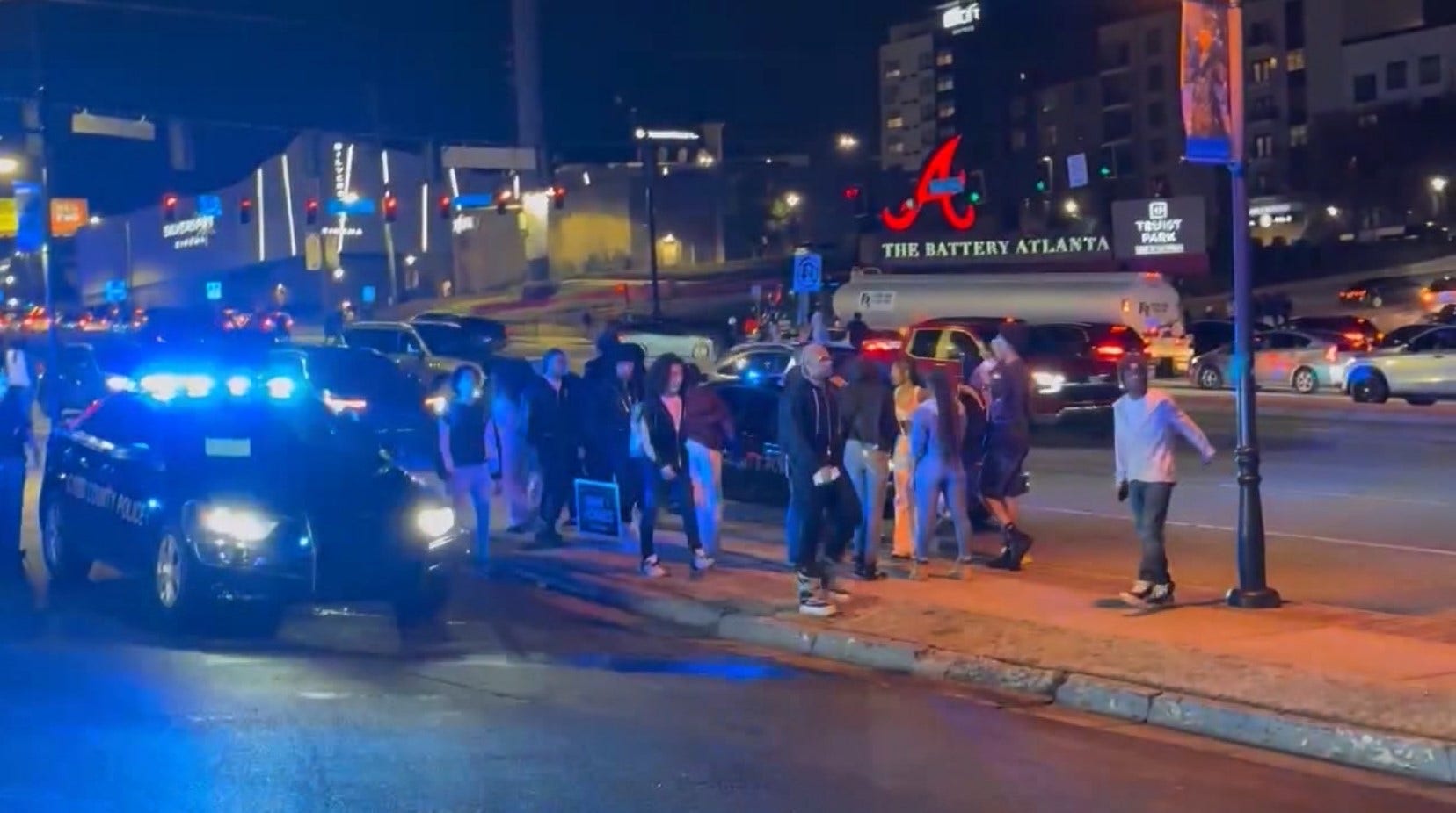 17 charged after large teen gathering at The Battery Atlanta