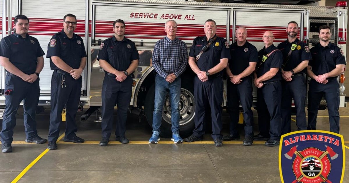 Alpharetta firefighters reunite with cardiac arrest survivor | FOX 5 ...