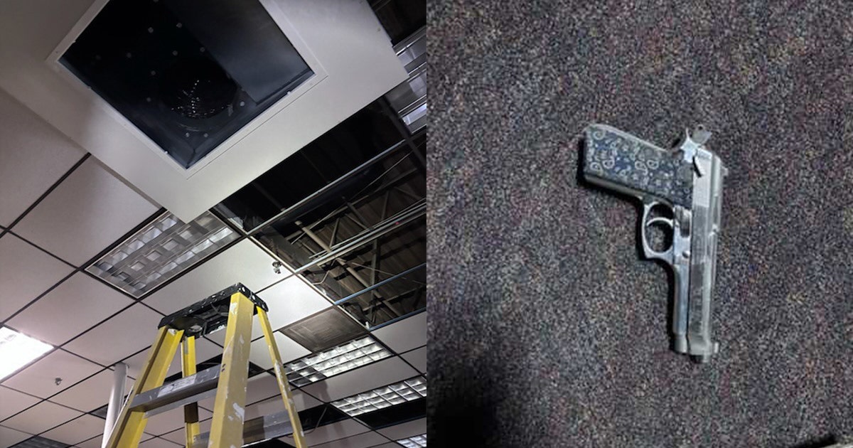 Burglary Suspect Caught Hiding in Air Vent