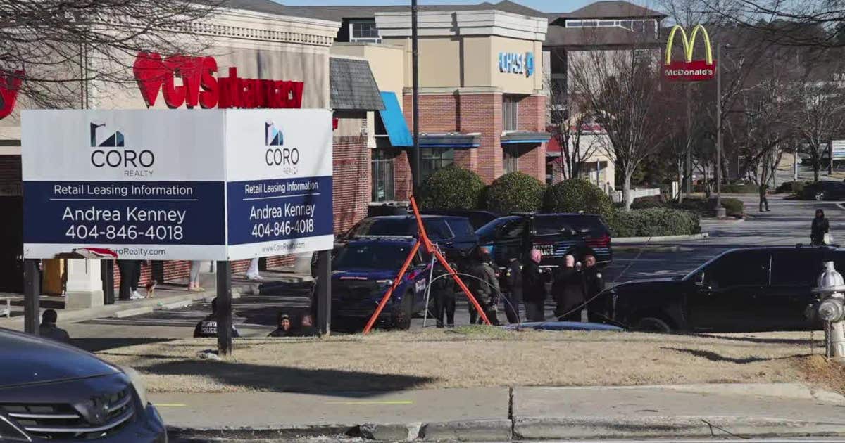 SWAT standoff underway after 2 Atlanta officers injured in shooting
