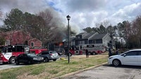 26 residents displaced after massive fire rips through Lawrenceville apartment complex