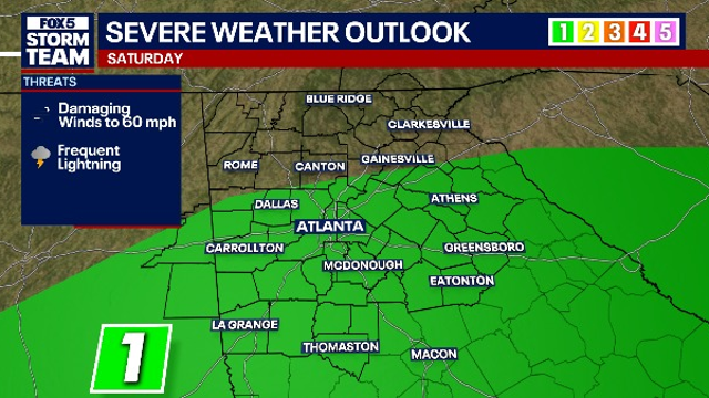 North Georgia braces for stormy weekend and deep freeze