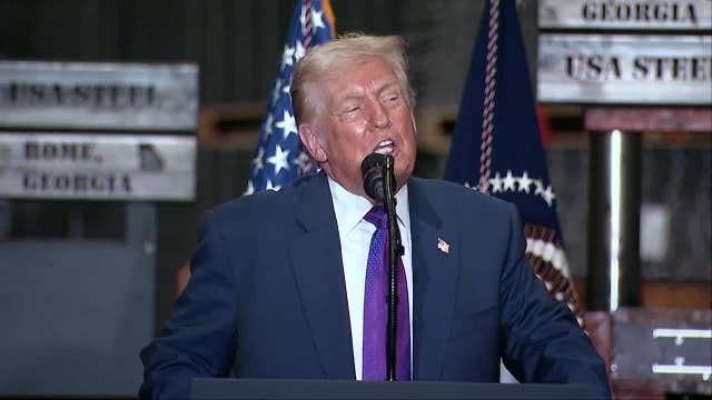 Trump targets inflation, congressional seat vacancy in high-stakes North Georgia visit