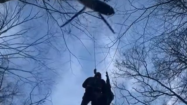 Hiker airlifted after 8-hour rescue on Appalachian Trail