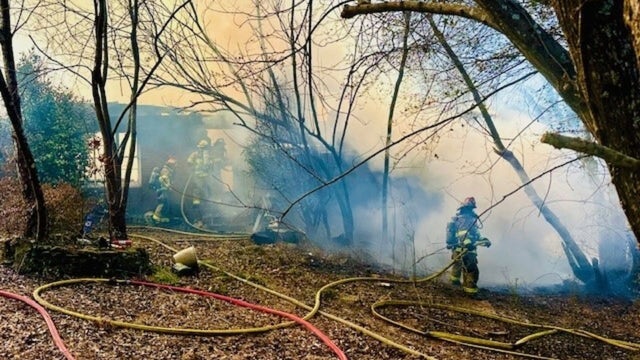 Strong winds fuel Athens house fire; 2 displaced