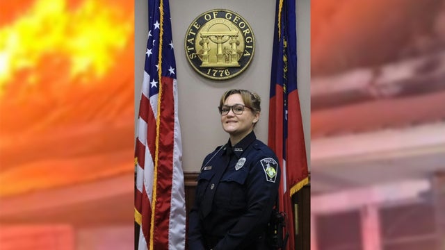 Royston police officer saves woman from burning bedroom