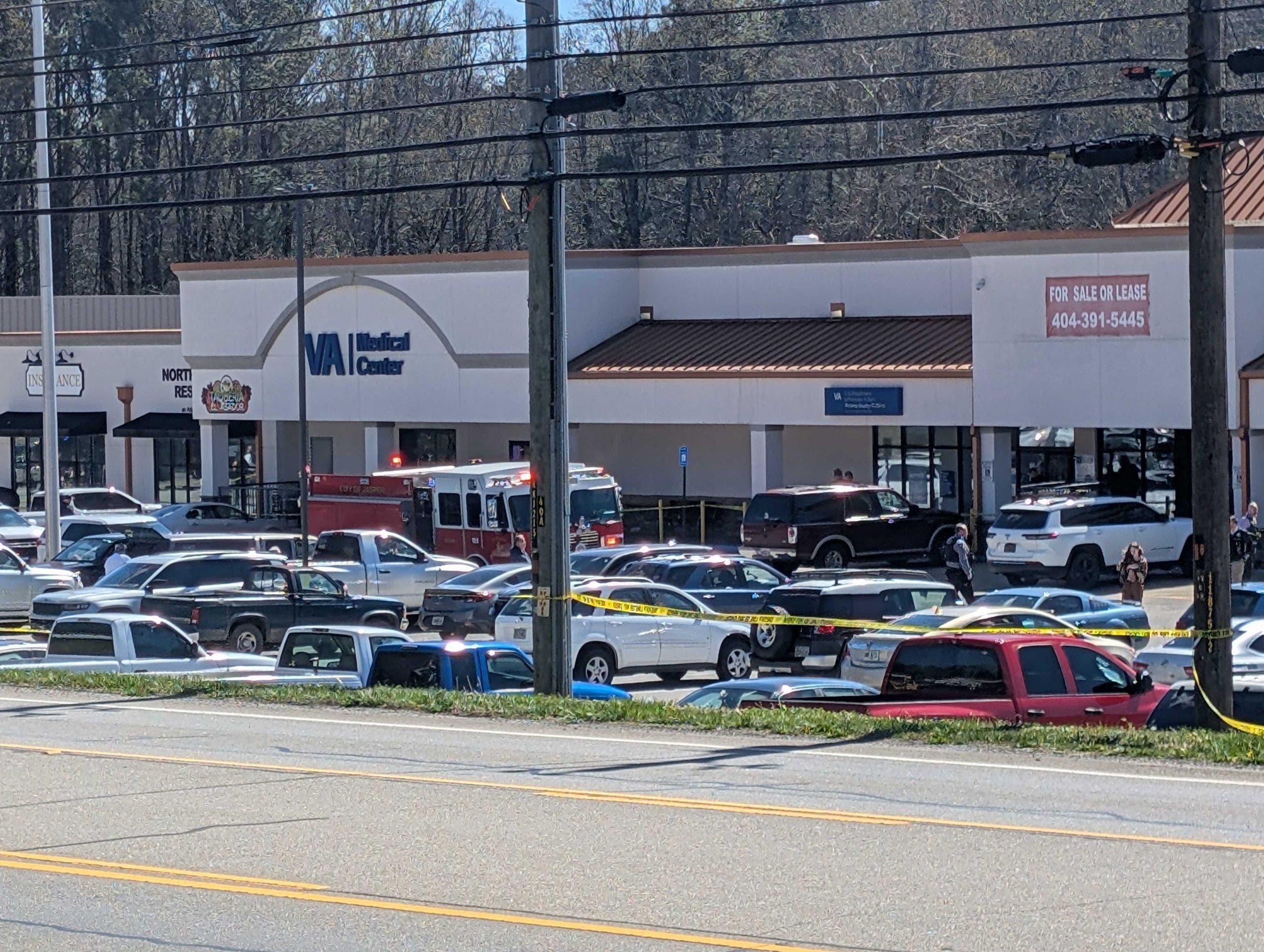 Suspect dies after being shot by police at Jasper VA clinic, victim airlifted