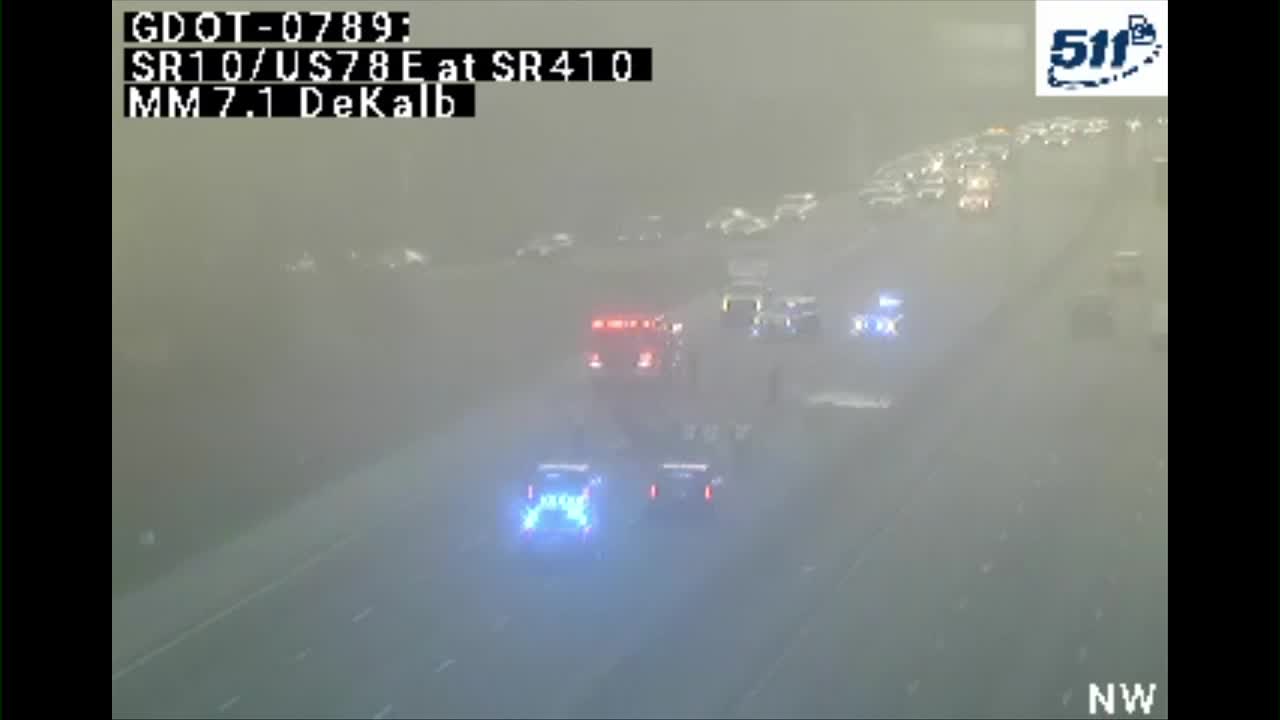 1 person dead after crash on Highway 78 near Hugh Howell Road