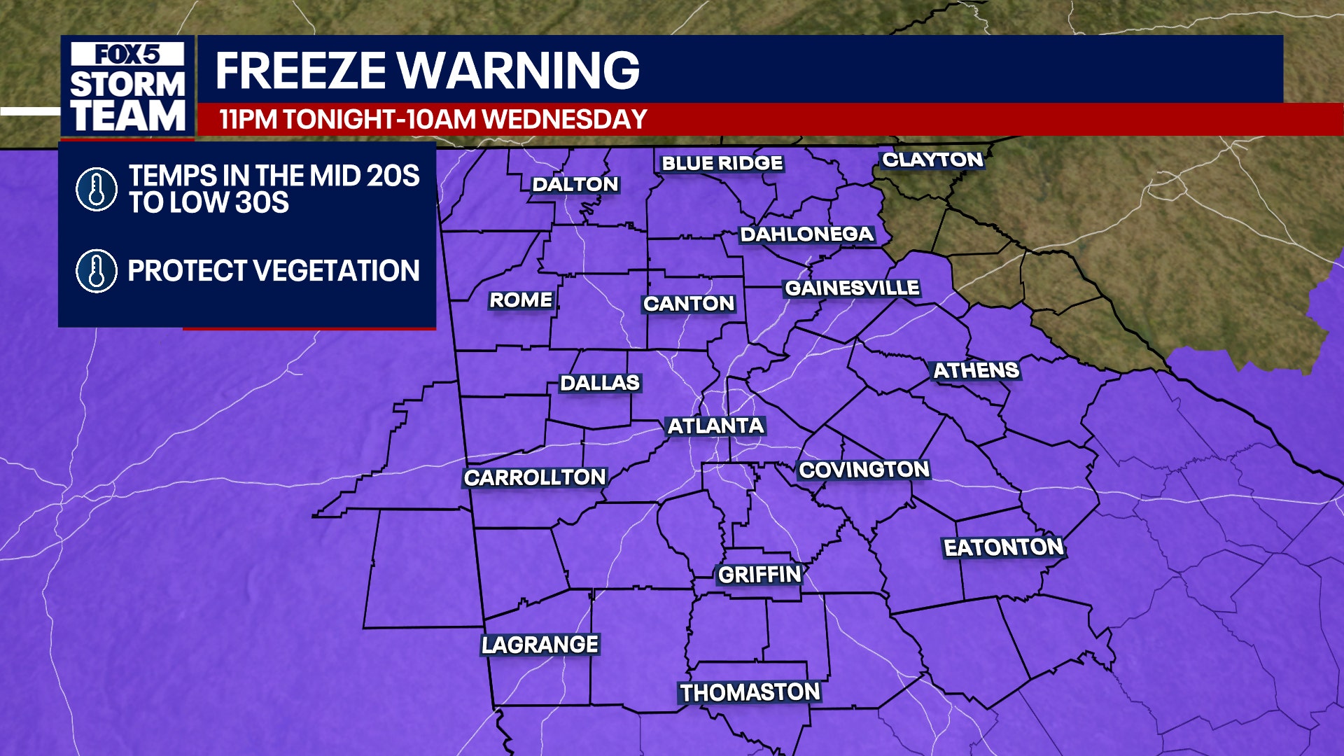 When will it warm up? FOX 5 Storm Team tracks major temperature swing for Atlanta