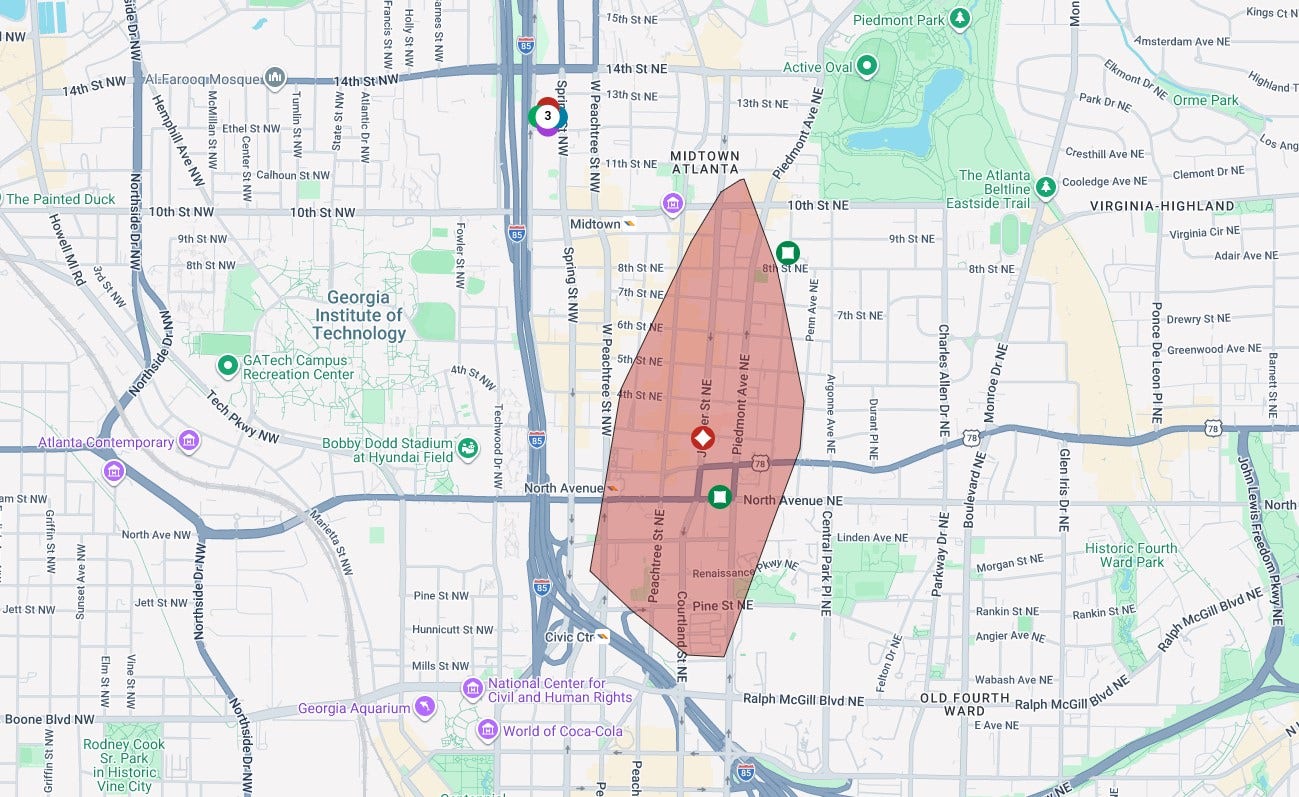 More than 5,000 without power in Midtown