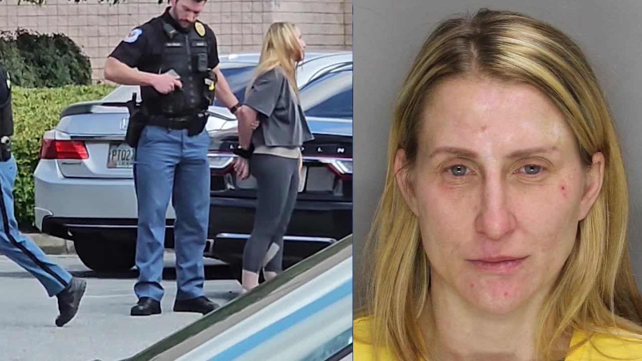 Cobb County mother arrested at Town Center Mall for leaving 3 kids in car, police say