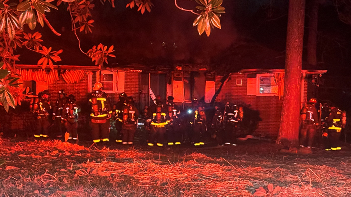 Home catches fire on Peyton Road in SW Atlanta