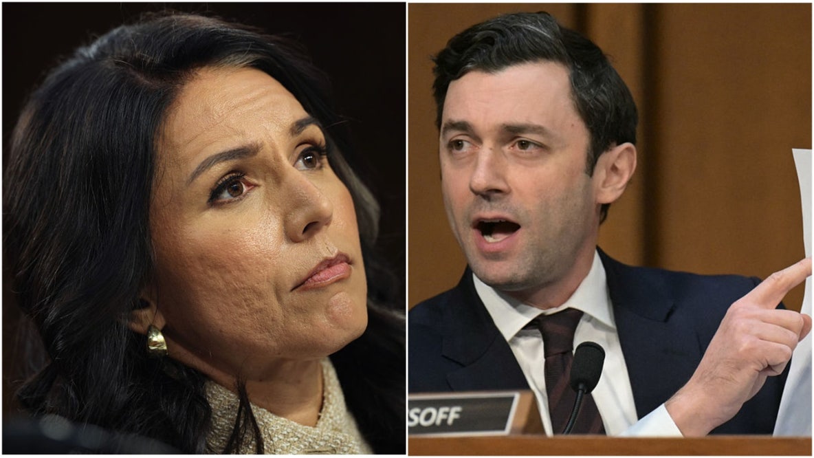 Sen. Jon Ossoff grills Tulsi Gabbard about Iran, election raid