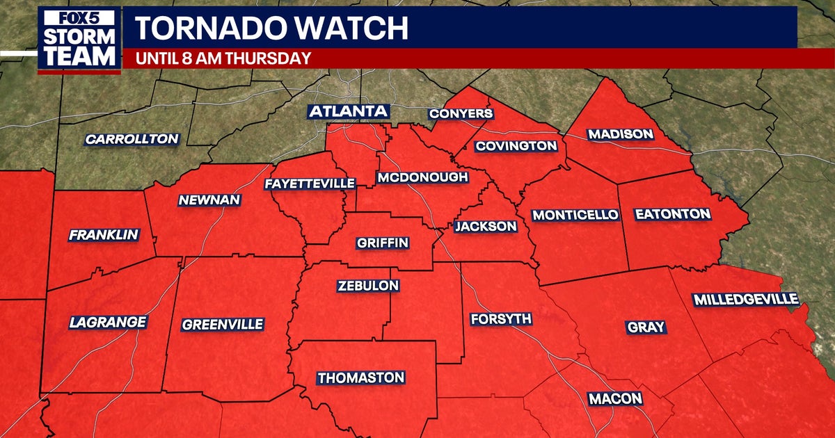 Severe Storms & Tornado Watch: Georgia Braces for Dramatic Temperature Drop