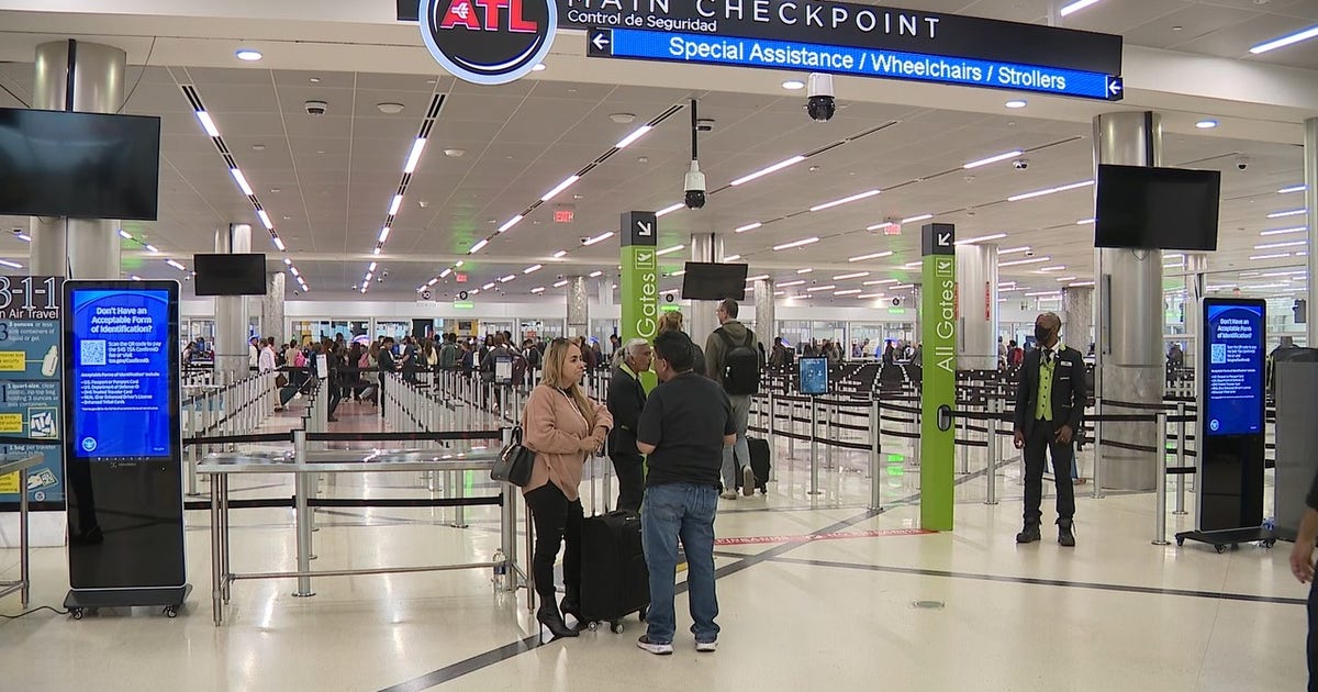 Atlanta airport warns of 4-hour wait despite light TSA lines