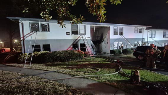 Crews extinguish Norcross apartment fire that displaced 16