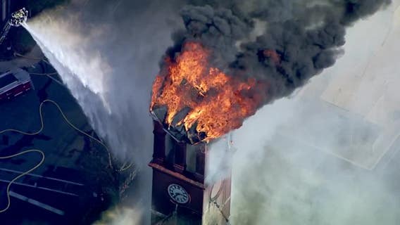 Massive fire destroys historic Floyd County Courthouse