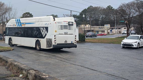 MARTA bus driver hospitalized after DeKalb crash