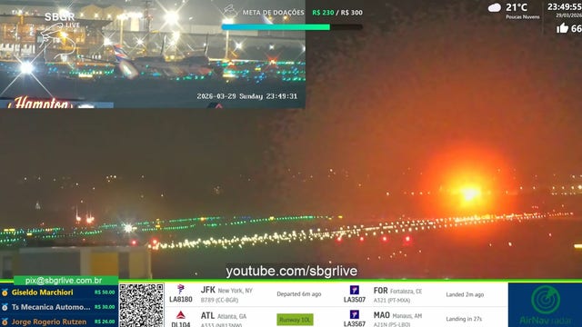 Atlanta-bound Delta flight forced to return after engine fire