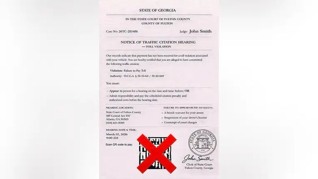 Fake toll fee texts target Georgia drivers in multiple counties