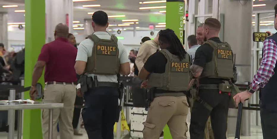 ICE agents arrive at Atlanta airport as security lines stretch outside