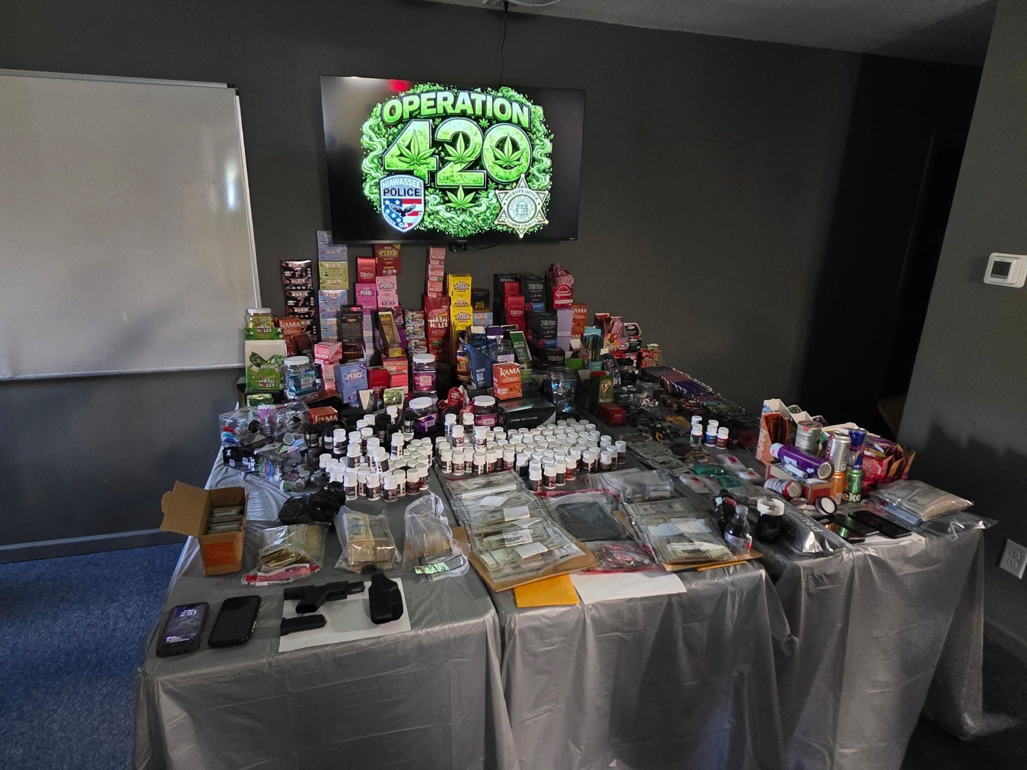 Operation 420 raids uncover illegal THC sales in North Georgia