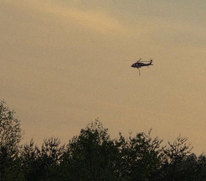 Fire reported on Buzzard Mountain in White County, burn warning issued