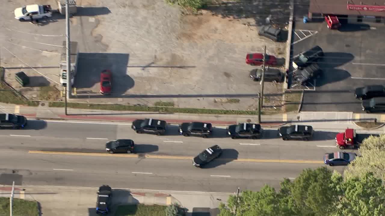 Massive police presence shuts down major DeKalb County road