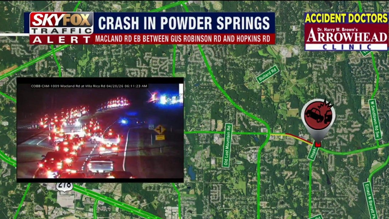 Pedestrian hit in crash on Macland Road, investigation ongoing