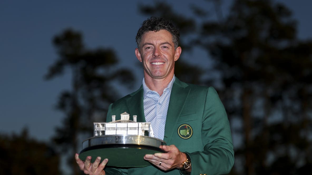 2026 Masters: Rory McIlroy survives late drama to win second green jacket