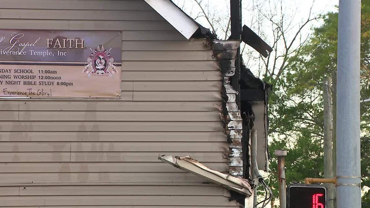 Fire breaks out at southwest Atlanta church