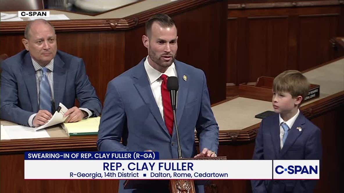 Rep. Clay Fuller sworn in to replace Marjorie Taylor Greene