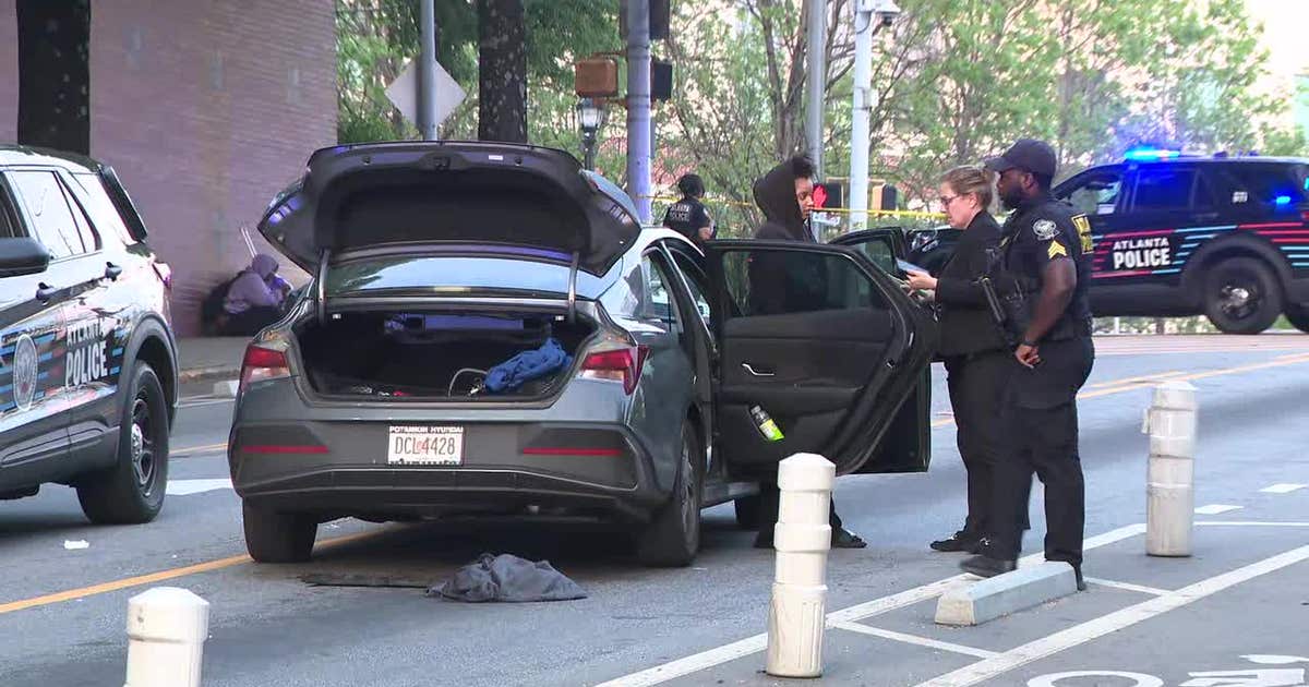 Officer aids Atlanta shooting victim on way to hospital | FOX 5 Atlanta
