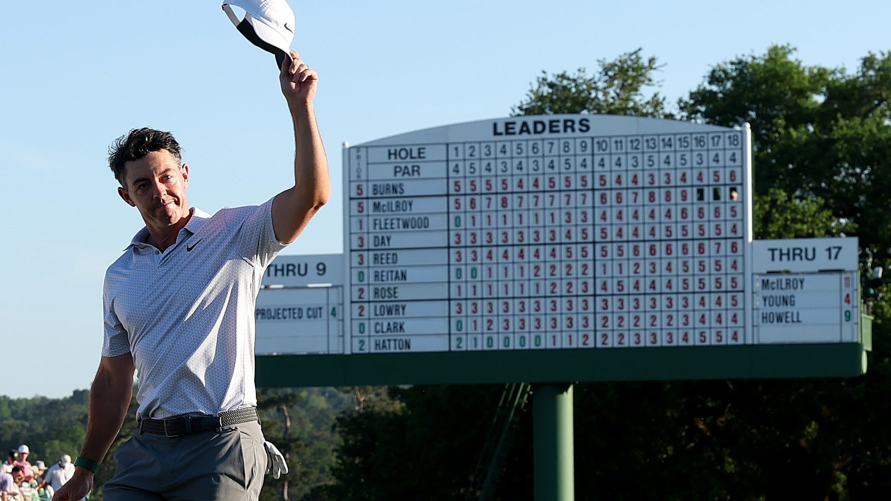 Rory McIlroy leads Masters by 6 after historic Friday run